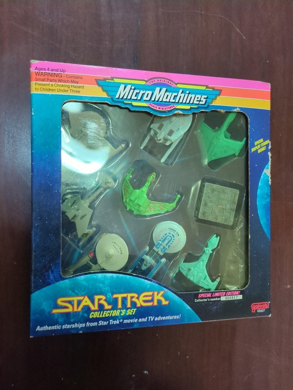 Galoob Micro Machines Star Trek Limited Edition Collector's Set (028817) New